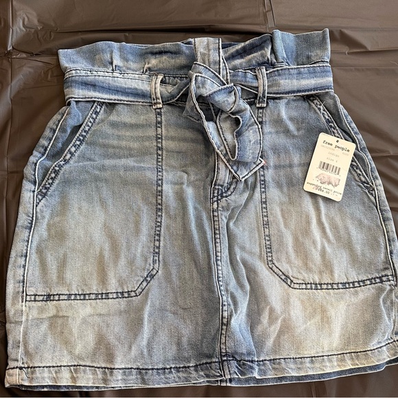 Free People Dresses & Skirts - Free People Splendor In The Grass Mini Skirt- Indigo